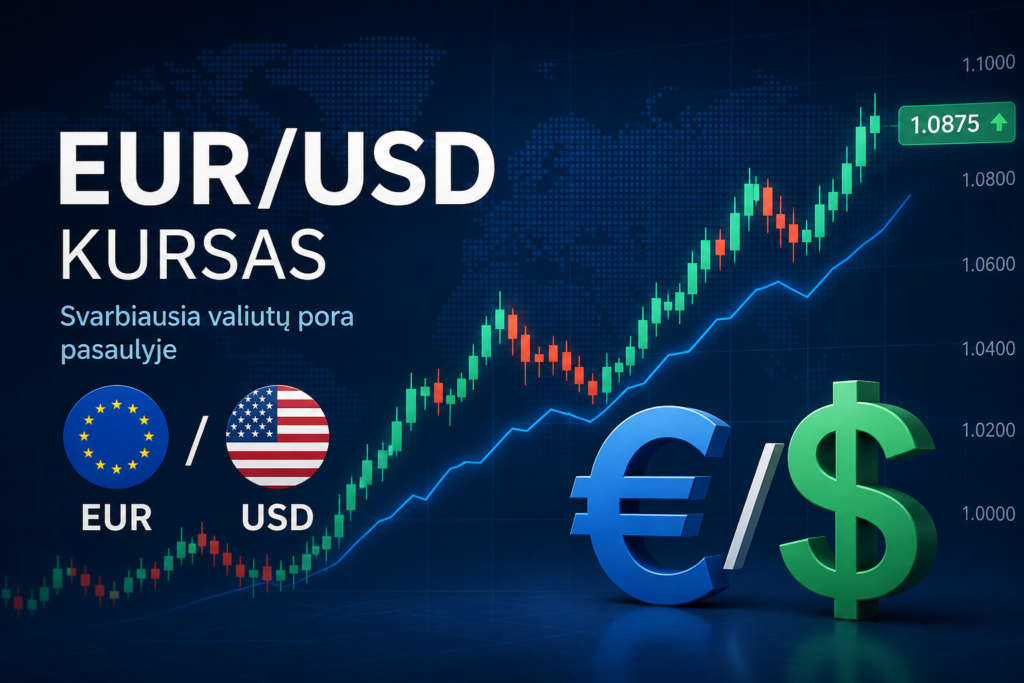EURUSD kursas