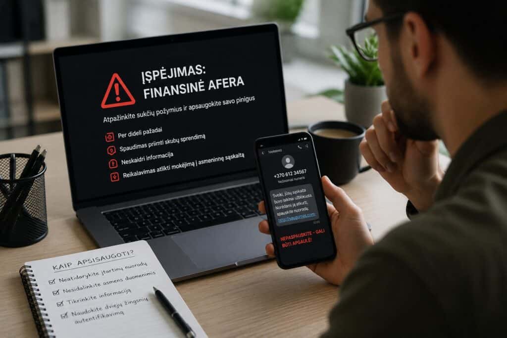 Finansinės aferos 2026
