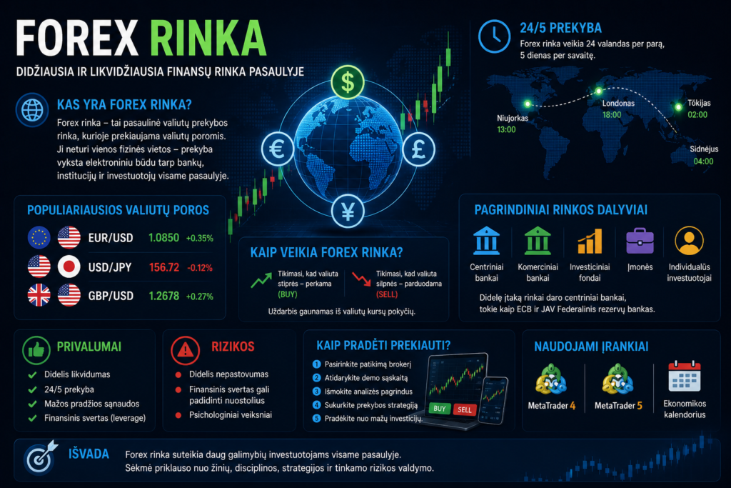 Forex rinka