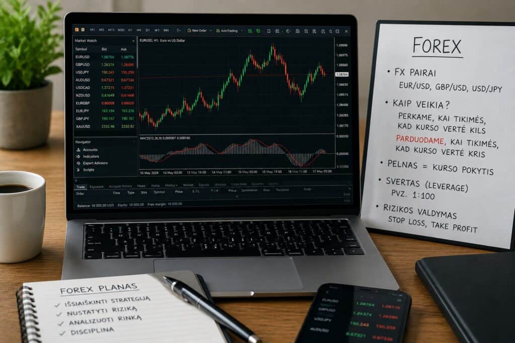Kaip veikia Forex