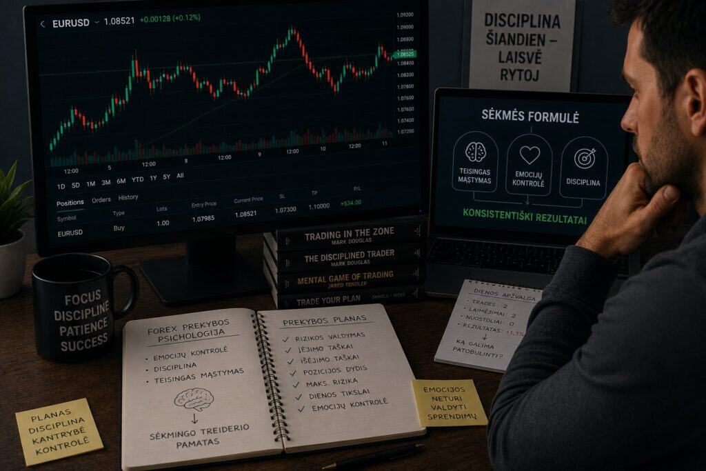 Kas yra Forex prekybos psichologija