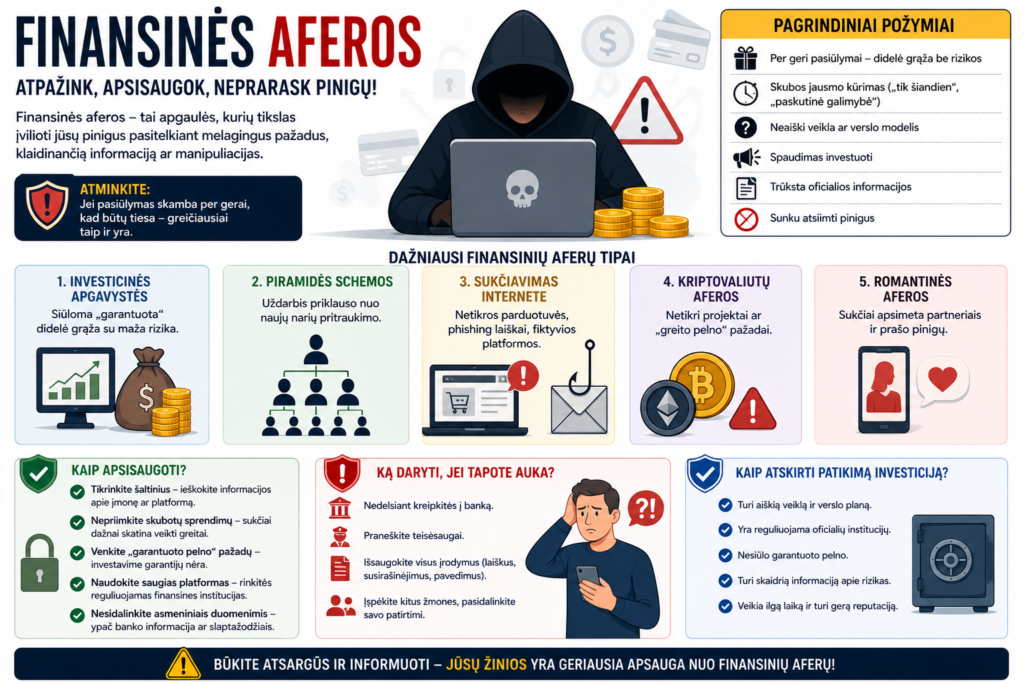 finansinės aferos