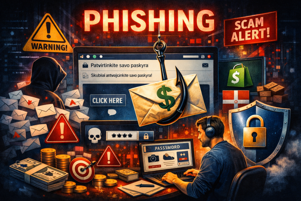 phishing laiškai
