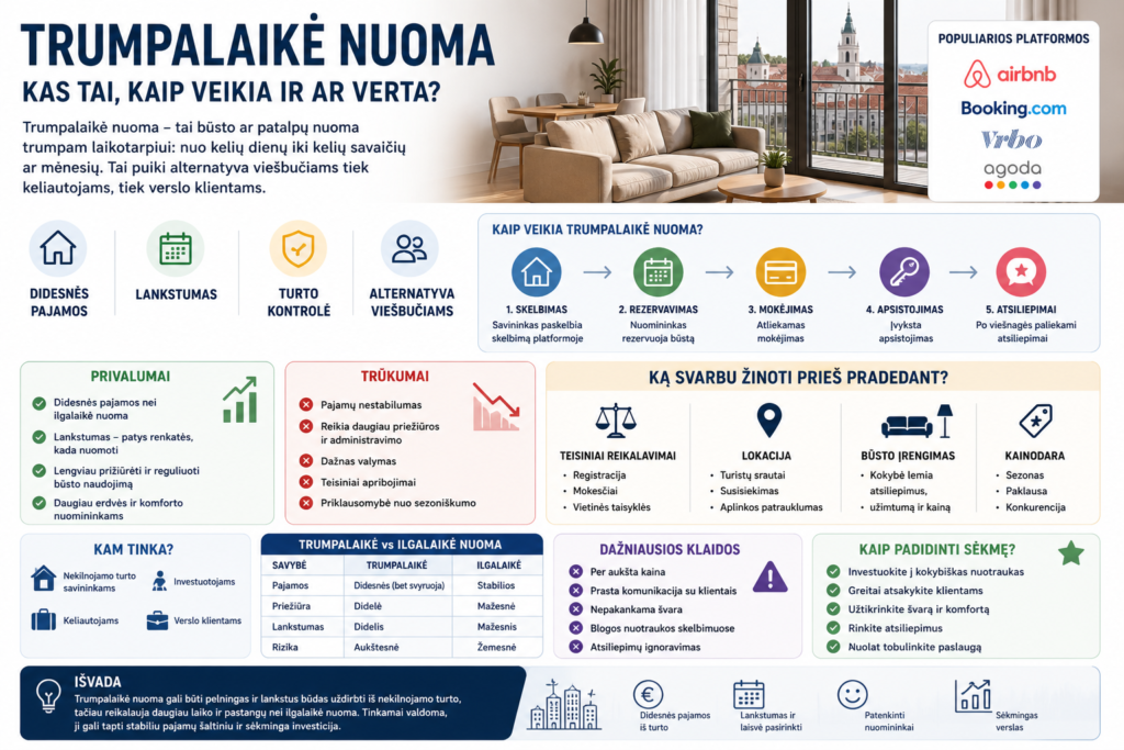 trumpalaikė nuoma