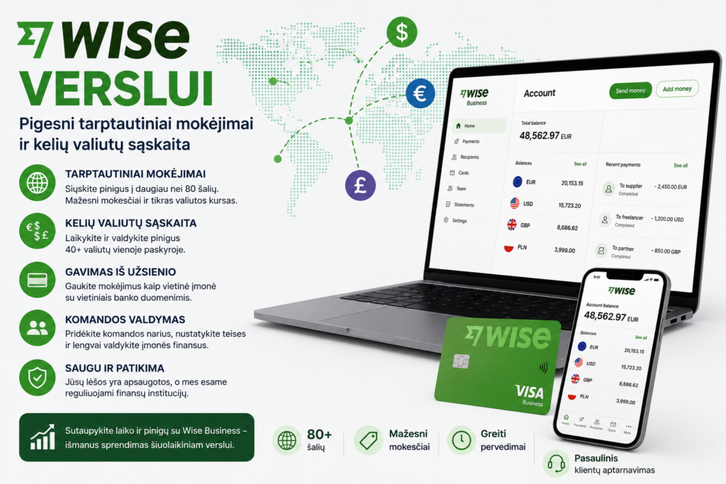 „Wise“ verslui
