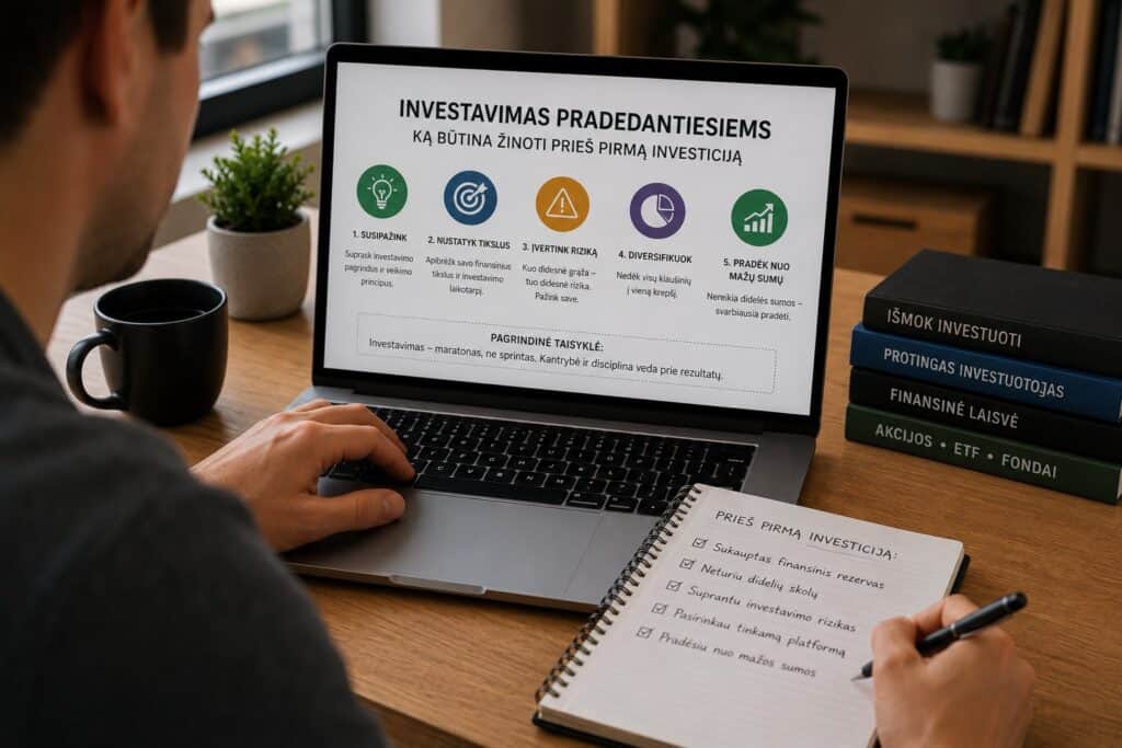 Investavimas pradedantiesiems