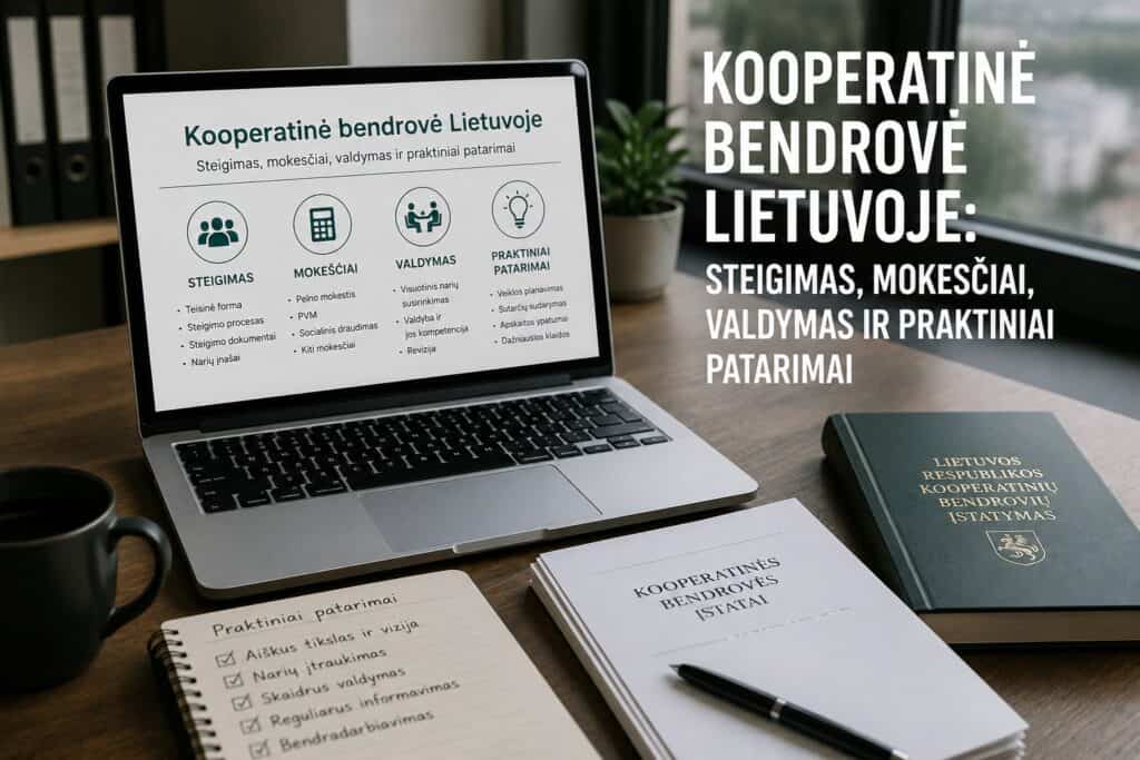 Kooperatinė bendrovė Lietuvoje vadovas